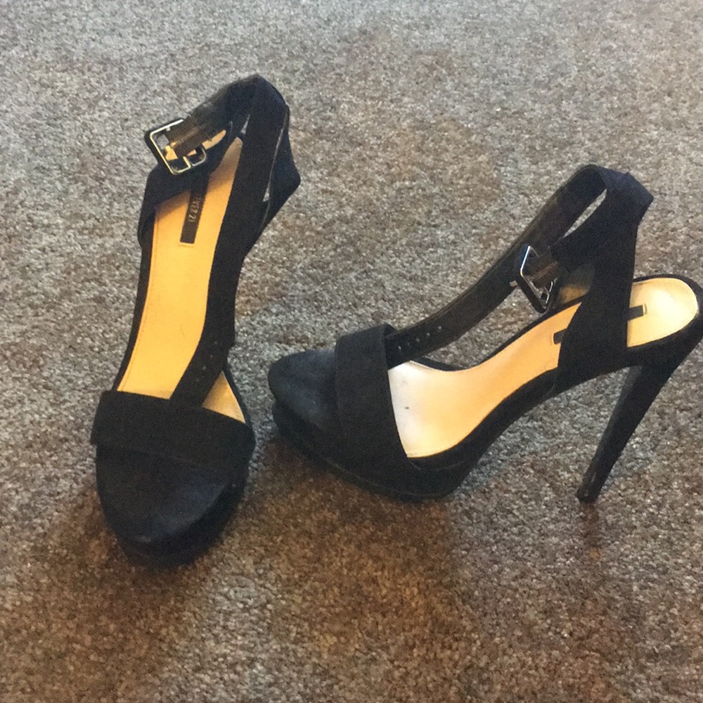 Suede Heels!